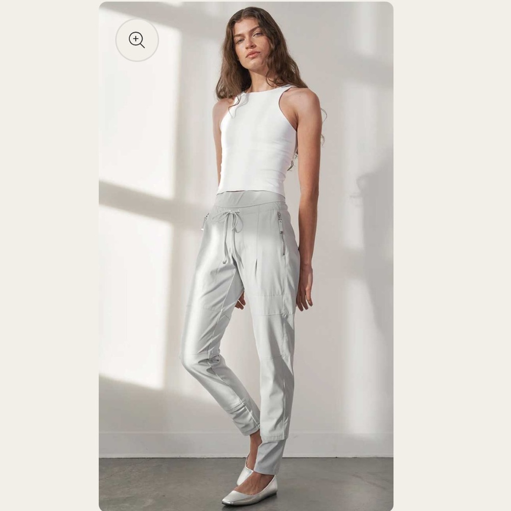 Raffaello Rossi Candy Pants in Light Gray